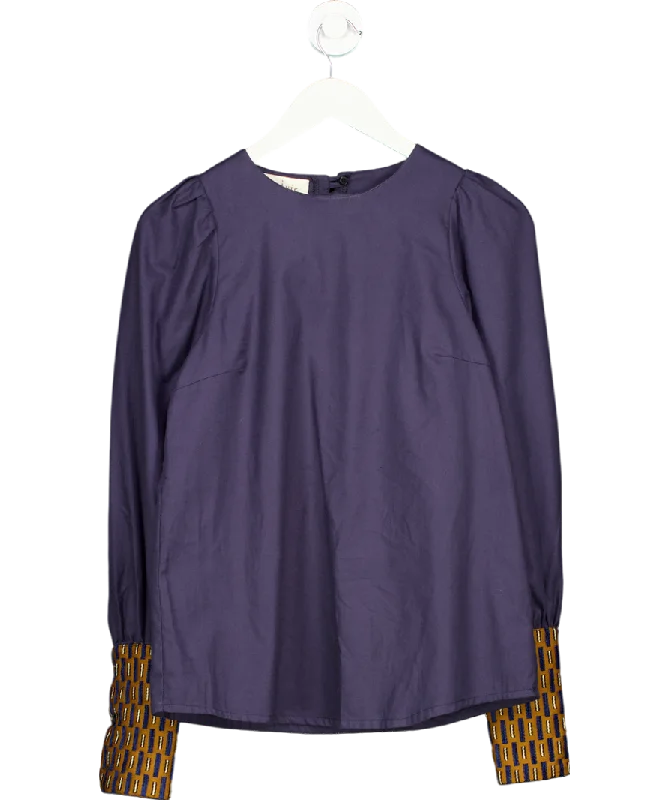 Price Cut MarAvic Blue Narciso Blouse UK XS