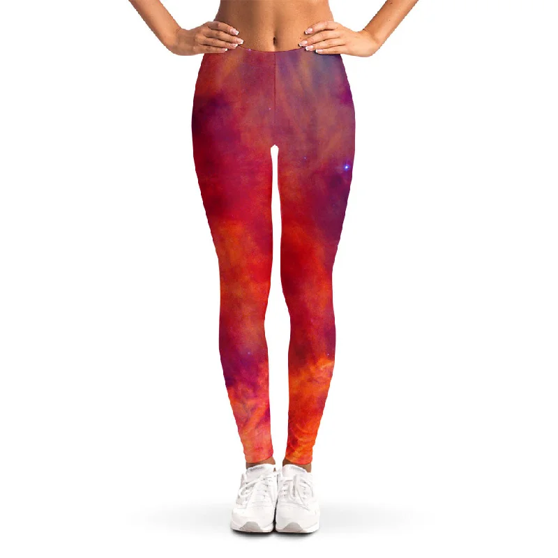 Mega Sale Abstract Nebula Cloud Galaxy Space Print Women's Leggings