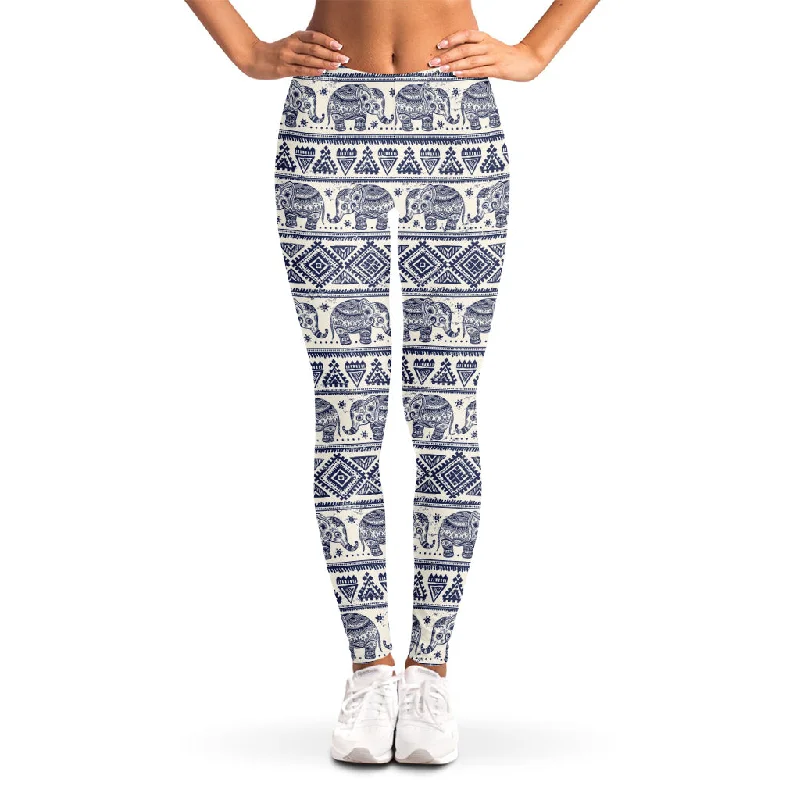 Blowout Deals African Tribal Elephant Pattern Print Women's Leggings