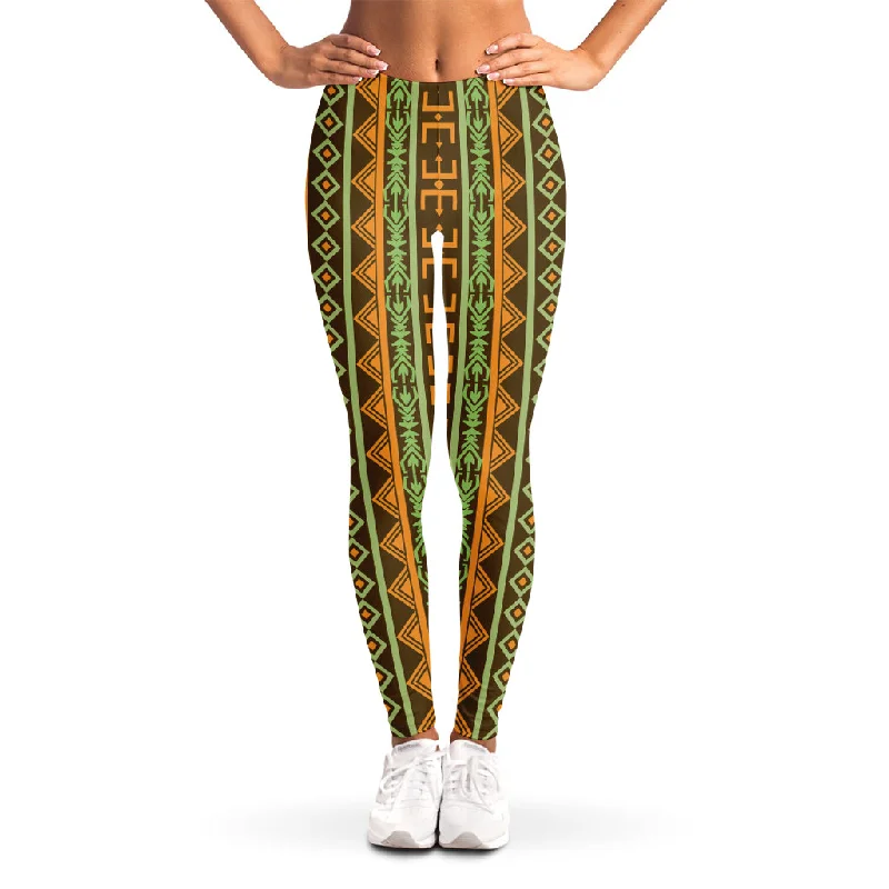 Must-Have Deals African Tribal Inspired Pattern Print Women's Leggings