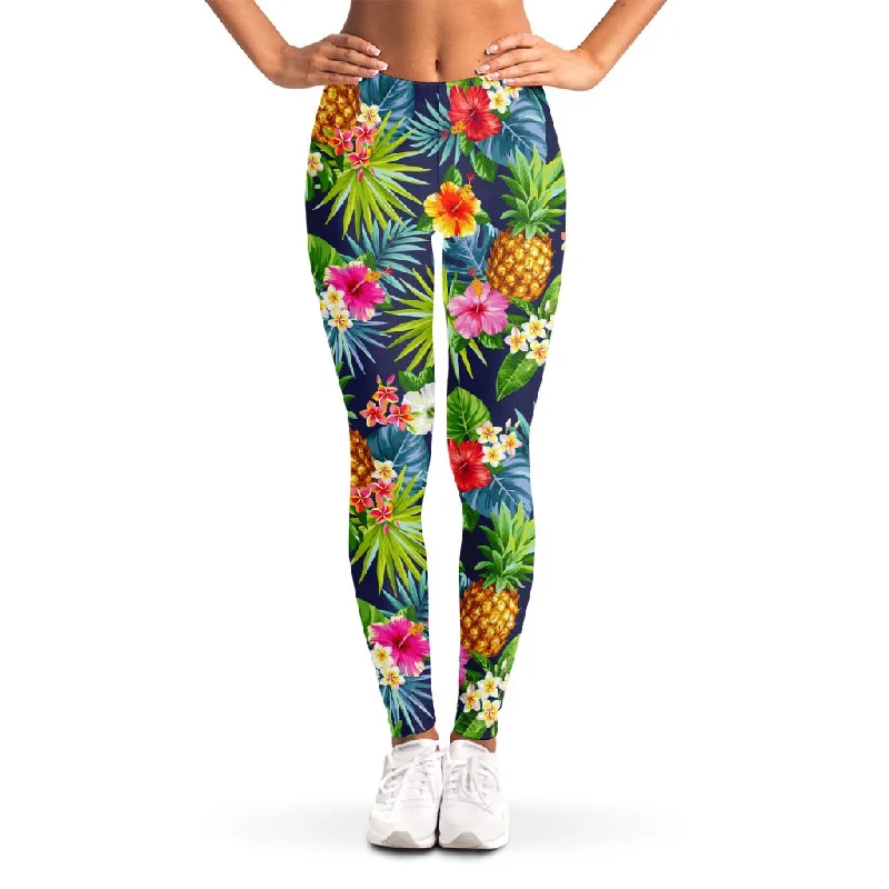 Super Sale Aloha Hawaii Tropical Pattern Print Women's Leggings