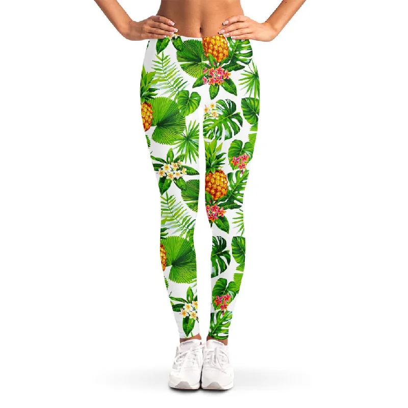 Special Price Aloha Hawaiian Pineapple Pattern Print Women's Leggings