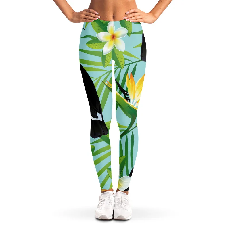 Price Cut Aloha Keel-Billed Toucan Print Women's Leggings