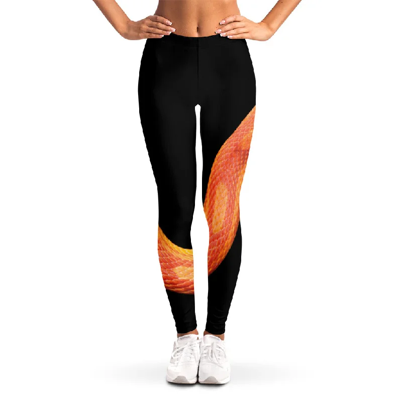 Massive Deals Amel Motley Corn Snake Print Women's Leggings