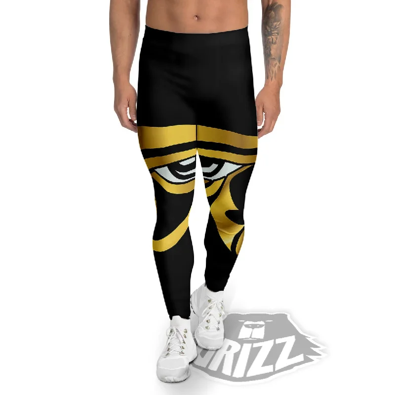 Big Savings Amulet Eye Of Horus Print Men's Leggings