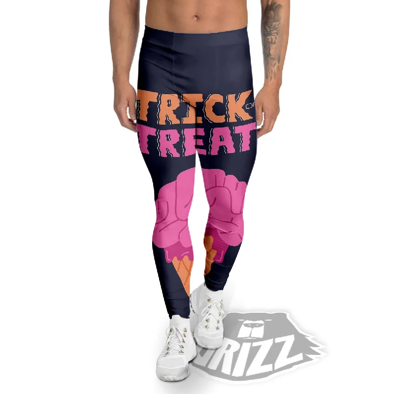 Big Discounts Brain Halloween Print Men's Leggings