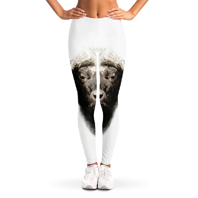 Bull Portrait Print Women's Leggings