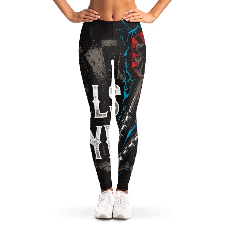 Bullseye Darts Print Women's Leggings