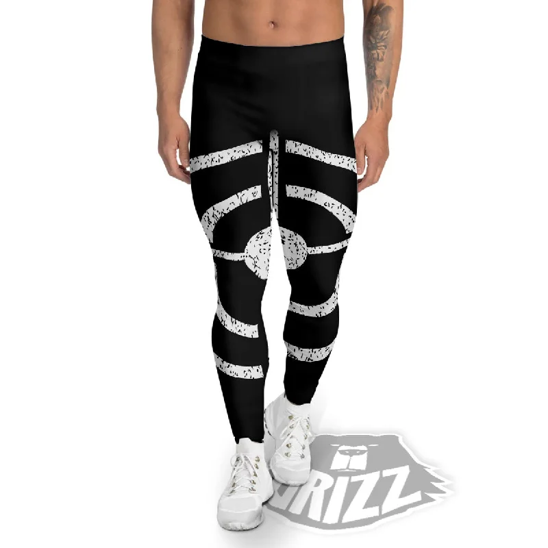Instant Discount Bullseye Target Grunge Print Men's Leggings