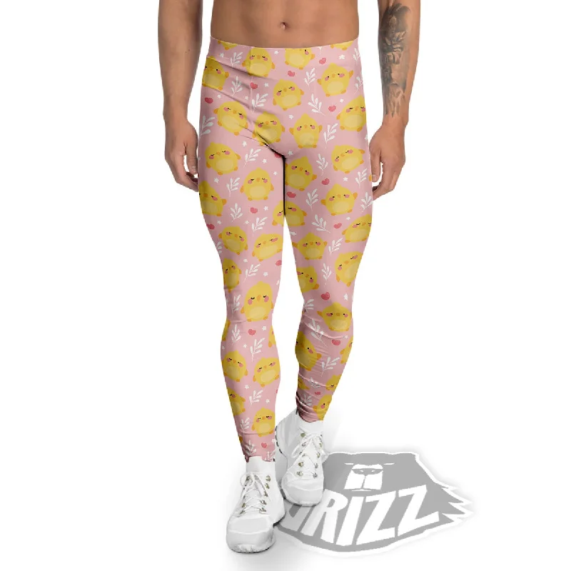 Bargain Prices Chicken Cute Print Pattern Men's Leggings