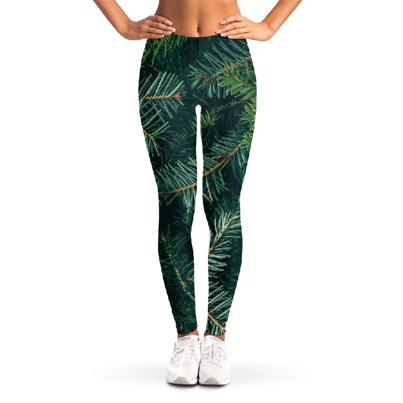 Christmas Tree Print Women's Leggings