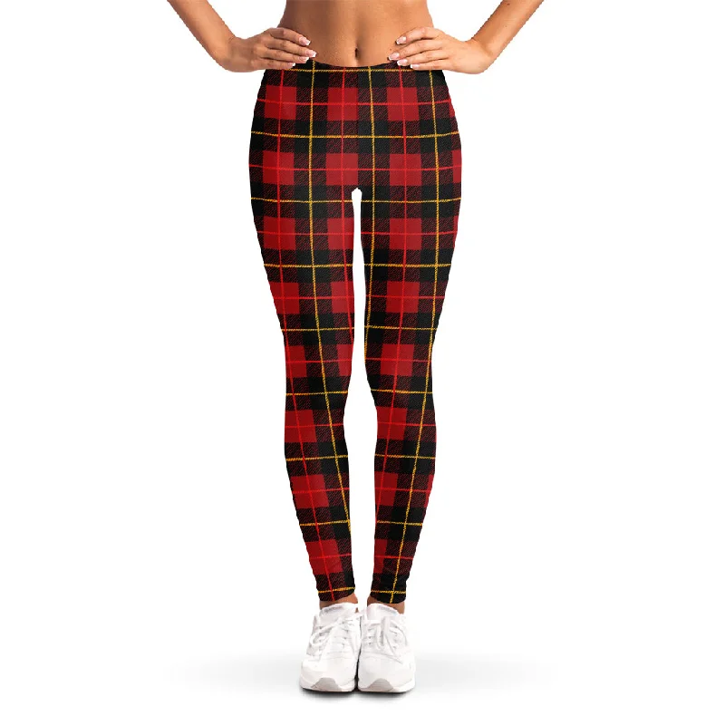 Clan Macqueen Tartan Pattern Print Women's Leggings