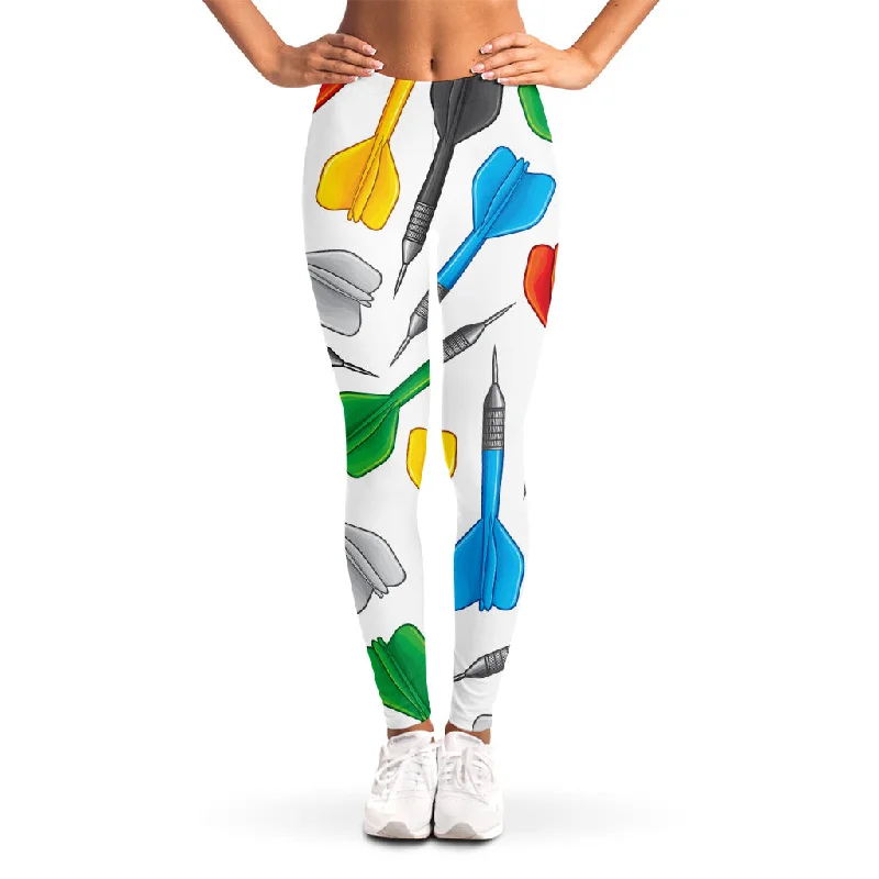 Colorful Darts Pattern Print Women's Leggings