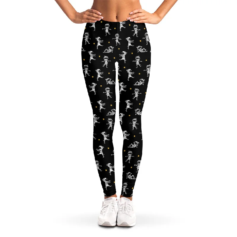 Cute Mummy Pattern Print Women's Leggings