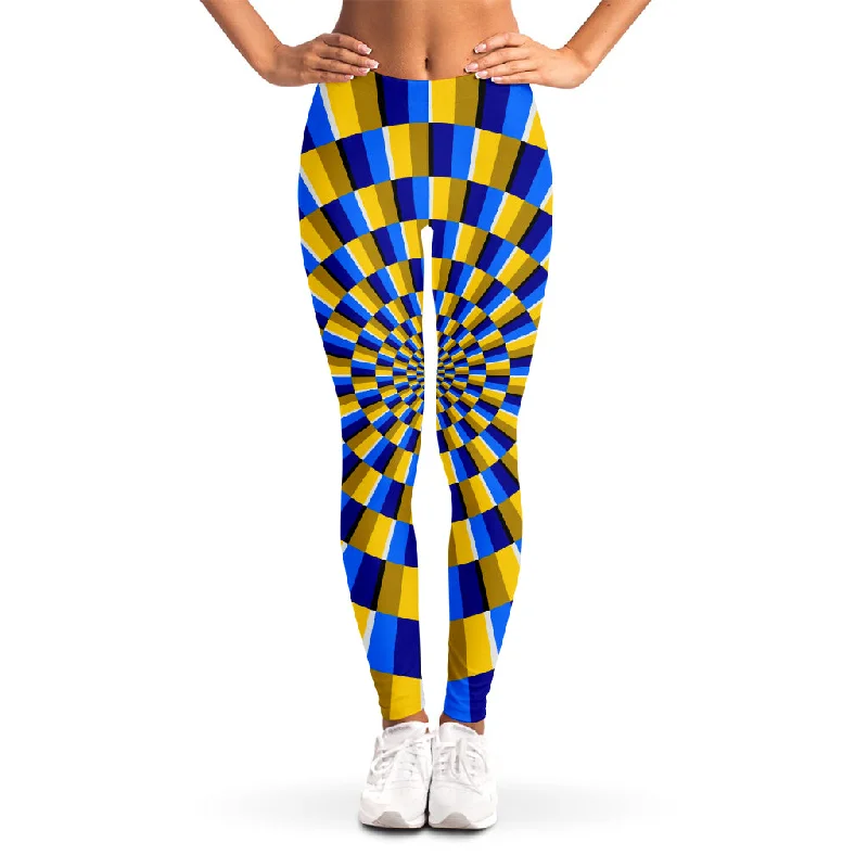 Get It Before It’s Gone Dartboard Moving Optical Illusion Women's Leggings