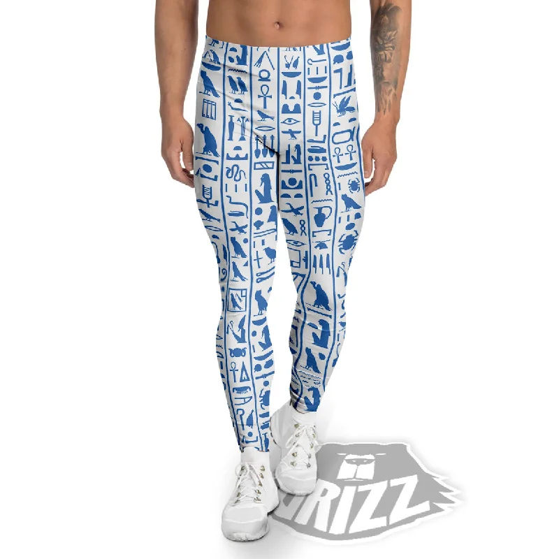 Fantastic Deals Hieroglyphs Egypt Print Pattern Men's Leggings