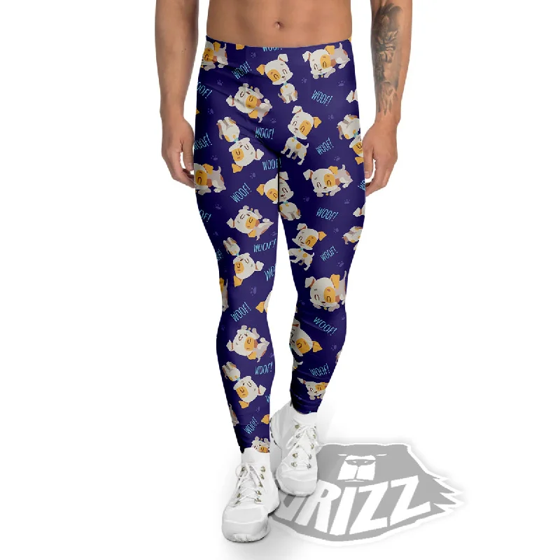 Blowout Sale Jack Russell Terrier Cute Print Pattern Men's Leggings