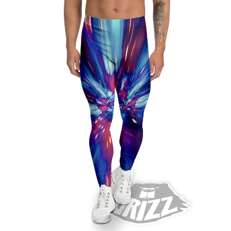 Bargain Prices Lightspeed Galaxy Print Men's Leggings