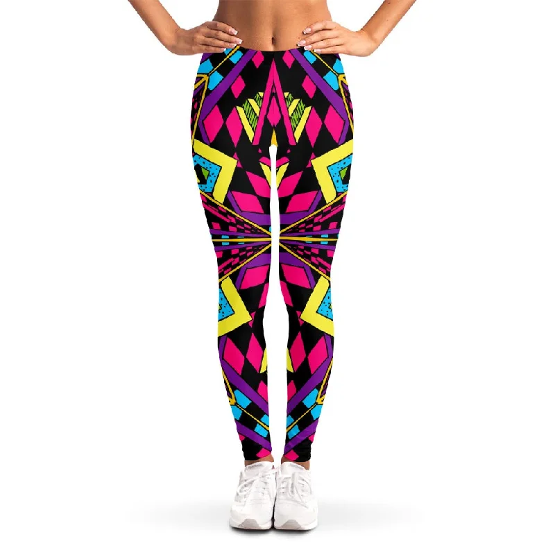 Year-End Clearance Psychedelic Ethnic Trippy Print Women's Leggings