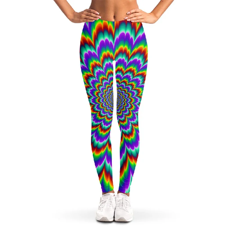 Unmissable Offer Psychedelic Expansion Optical Illusion Women's Leggings