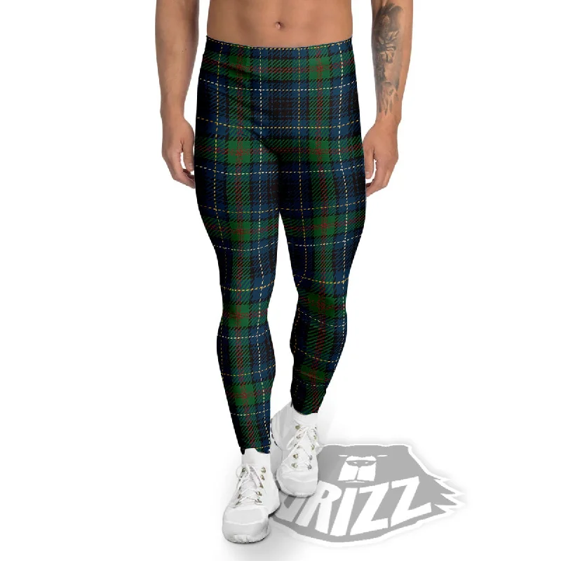 Lowest Price Tartan Irish Print Pattern Men's Leggings