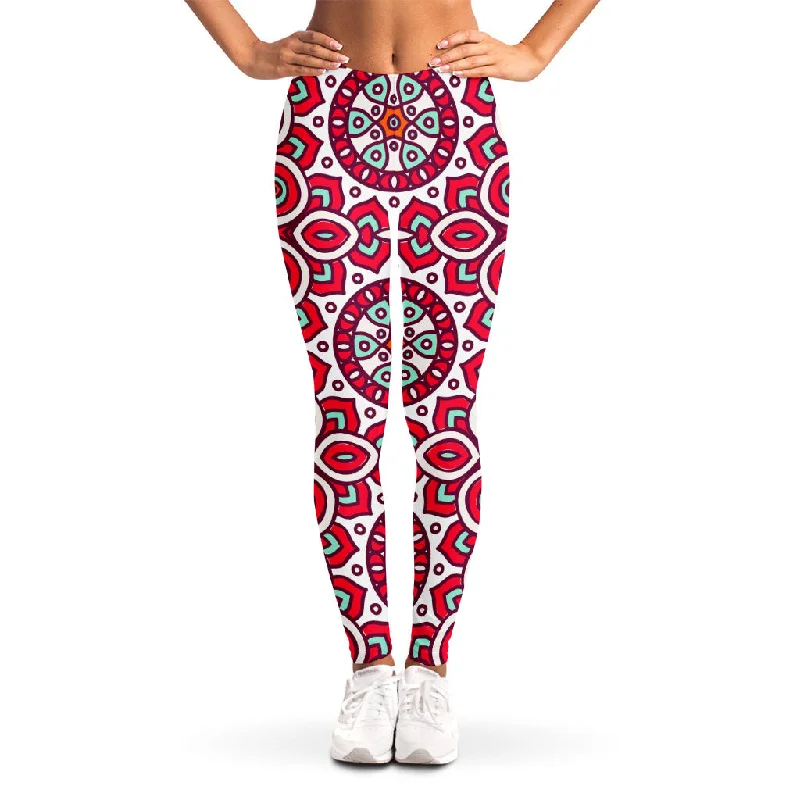 Special Offer Vintage Indian Mandala Print Women's Leggings