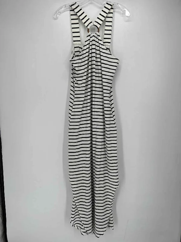 Anrabess Size S Black & White Striped NWT Dress