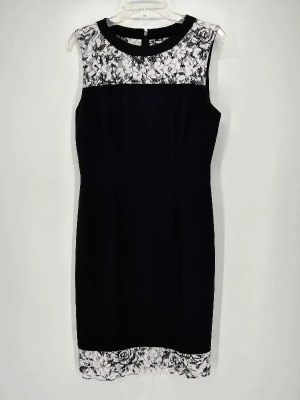 Antonio Melani Size 6 Black & White Dress