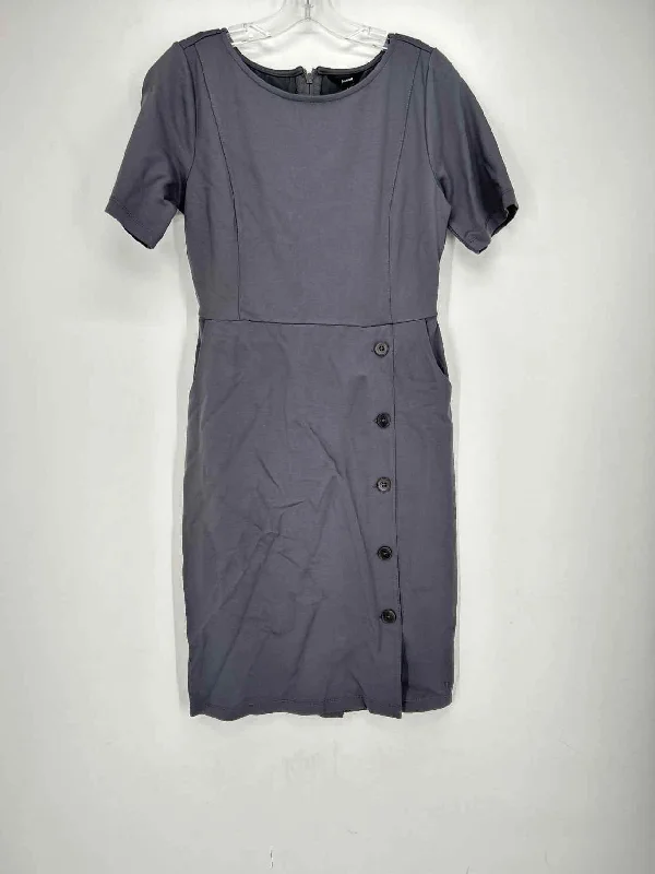 Betabrand Full Charge Size M Elephant Gray Dress