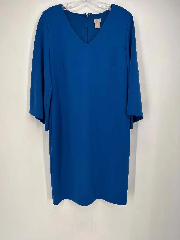 Chicos Size 1 Royal Blue Dress