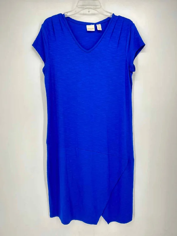 Chicos Size 1 Royal Blue Dress