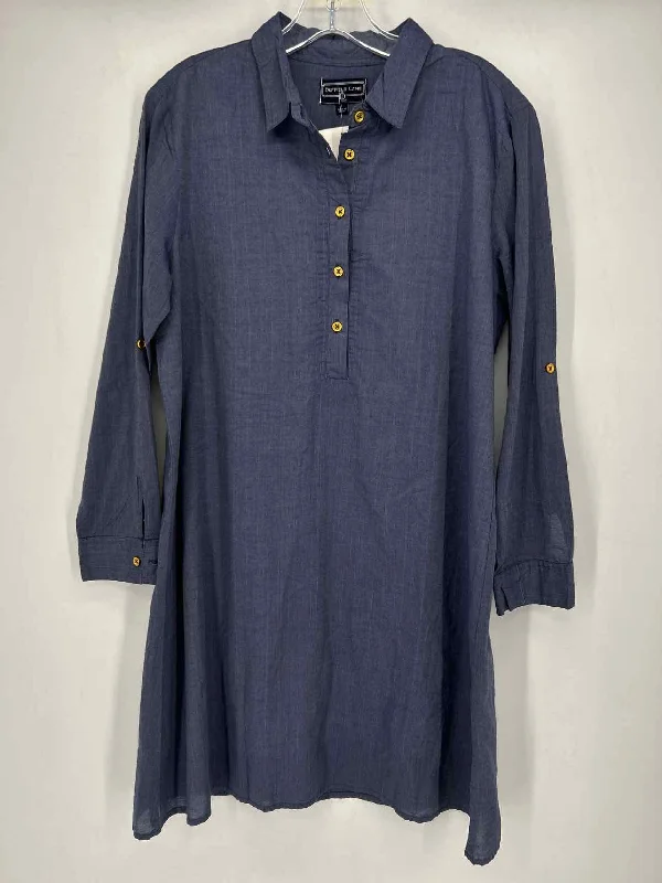 Duffield Lane Size L Chambray NWT Dress