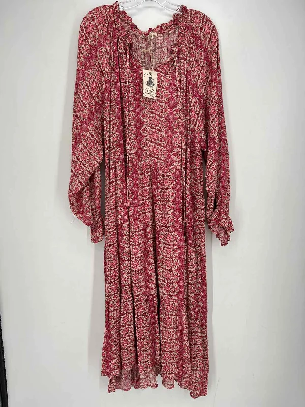 Easel Size L Pink Paisley NWT Maxi