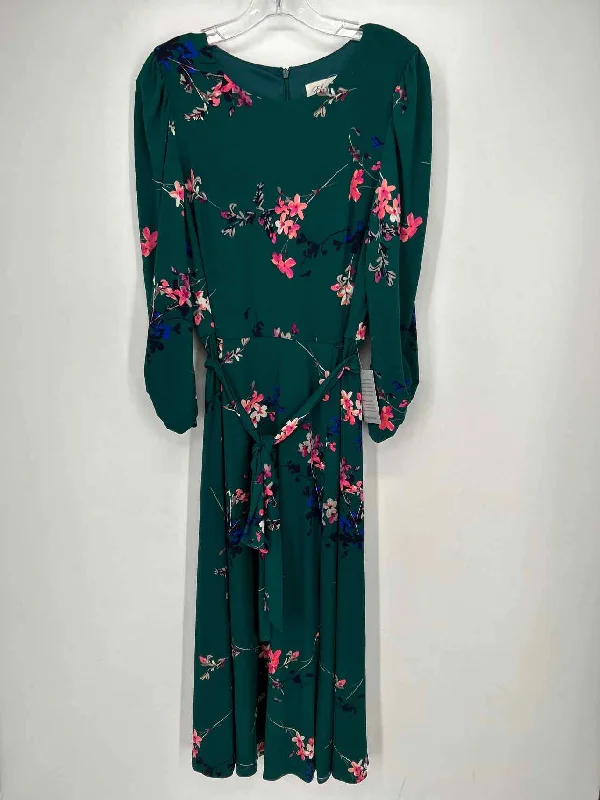 Eliza J Size 12 Green Floral NWT Dress