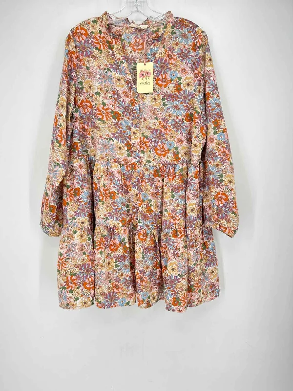 Entro Size L Floral NWT Dress