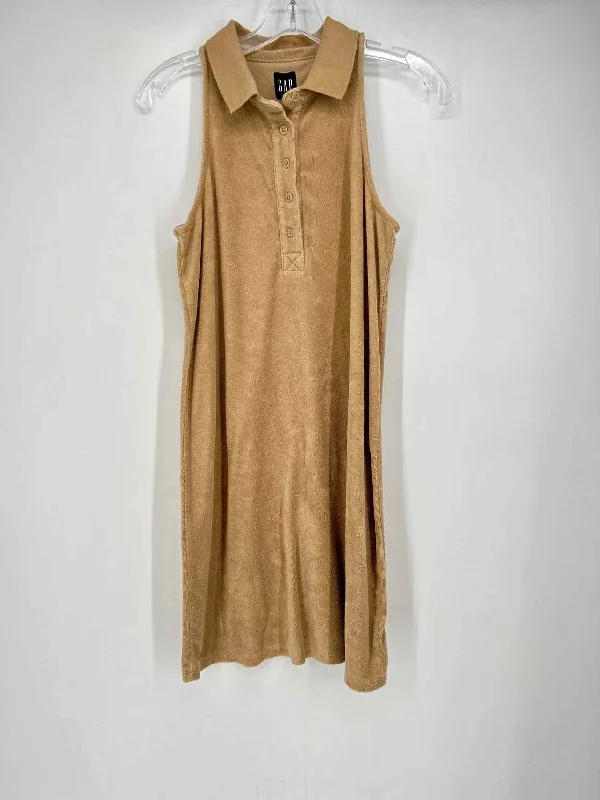 Gap Size XS Latte Terrycloth Dress