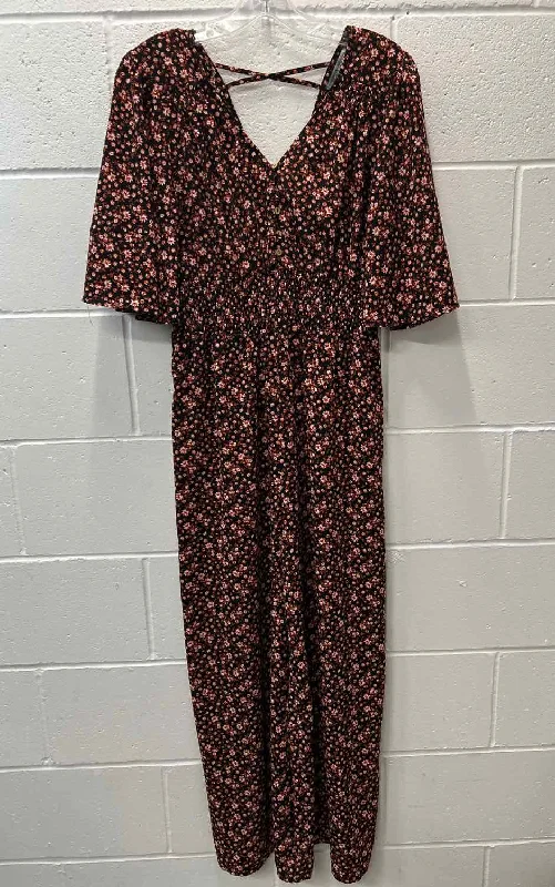 Good Luck Gem Size M Floral Jumpsuit