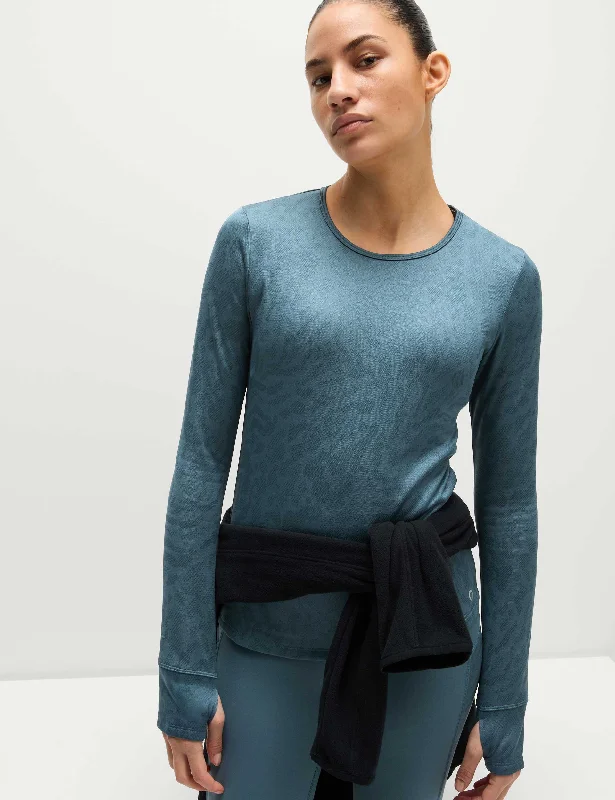 Grand Opening Sale Ultraheat Thermal Jacquard Top - Dark Airforce
