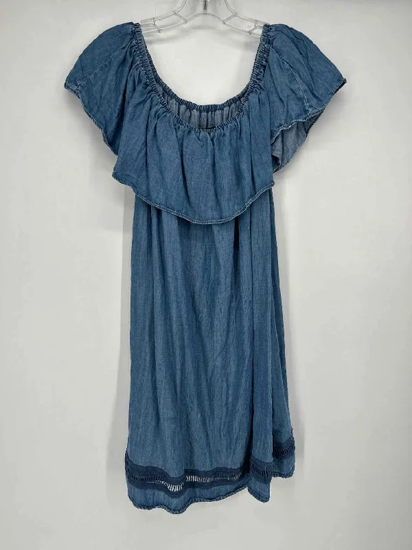 Grace Elements Size L Chambray Dress