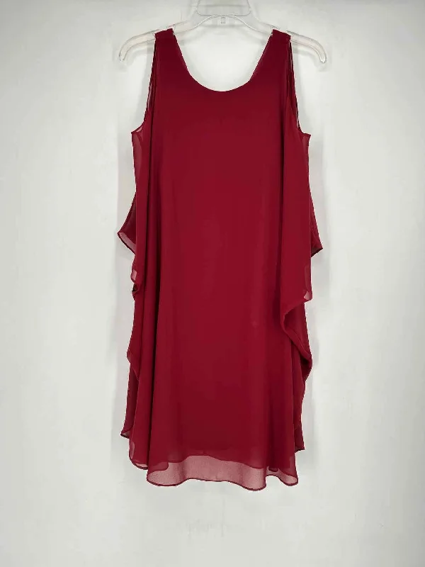 Halston Size 8 Merlot Dress