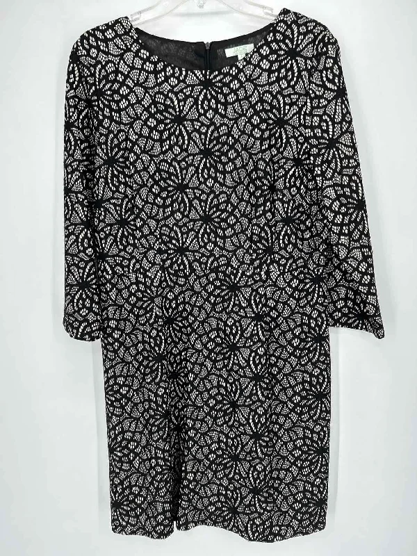 Jade Size L Black Print Dress