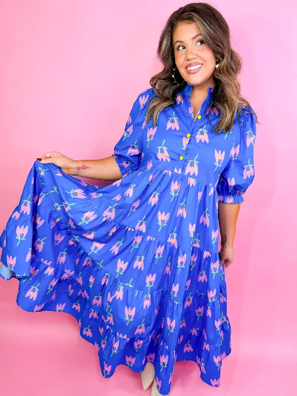 Deep Discounts Karlie- Poppy Tiered Kiki Maxi Dress