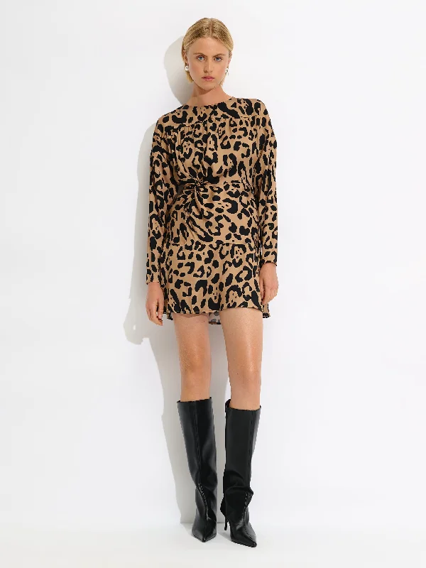 Leopard Mini Dress