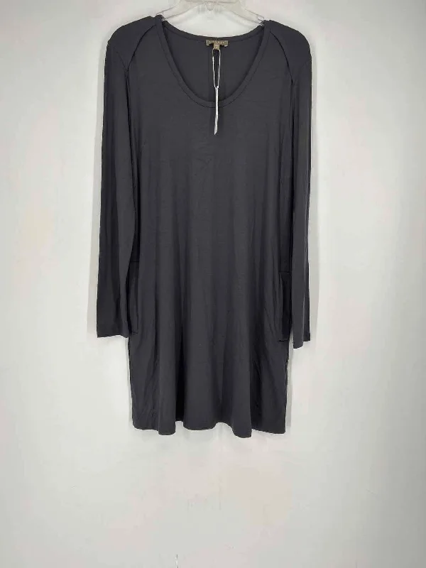 Lilla P Size M Charcoal NWT Dress