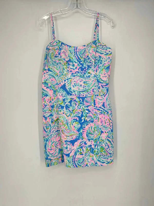 Lilly Pulitzer Size 10 Blue Print Dress