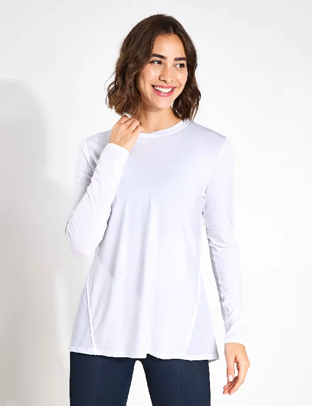 Year-End Sale Kendall Long Sleeve Top - White