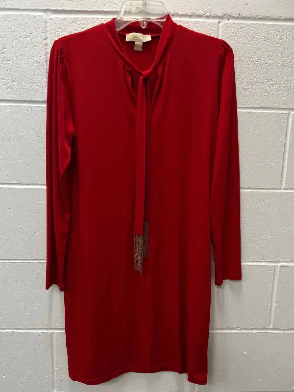 Michael Kors Size M Cherry Red Dress