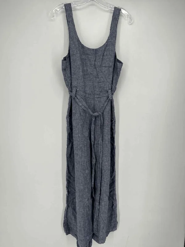 Rachel Zoe Size 6 Chambray Linen Jumpsuit