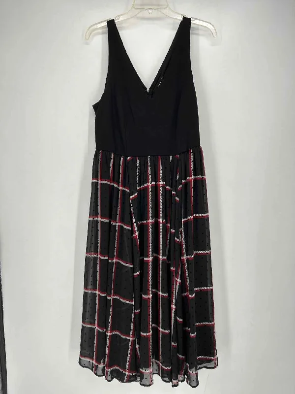 Torrid Size 12 Black Plaid Dress