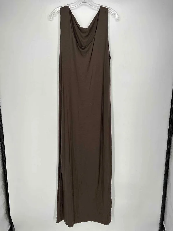 White + Warren Size XL Dark Gray Maxi